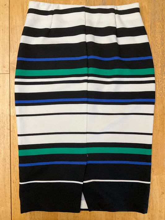 ECI NEW YORK STRIPED SKIRT SZ S