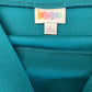 LULAROE GREEN/BLUE SKIRT SZ L