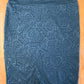 LULAROE TEAL SKIRT SZ S