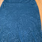 LULAROE TEAL SKIRT SZ S