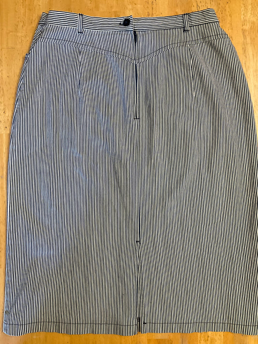 BIANCA BLUE WHITE SKIRT SZ S/M