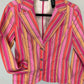 DKNY JEANS PINK/ORANGE JACKET SZ S