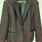 KASPER RED/BLACK BLAZER SZ 18