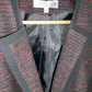 KASPER RED/BLACK BLAZER SZ 18