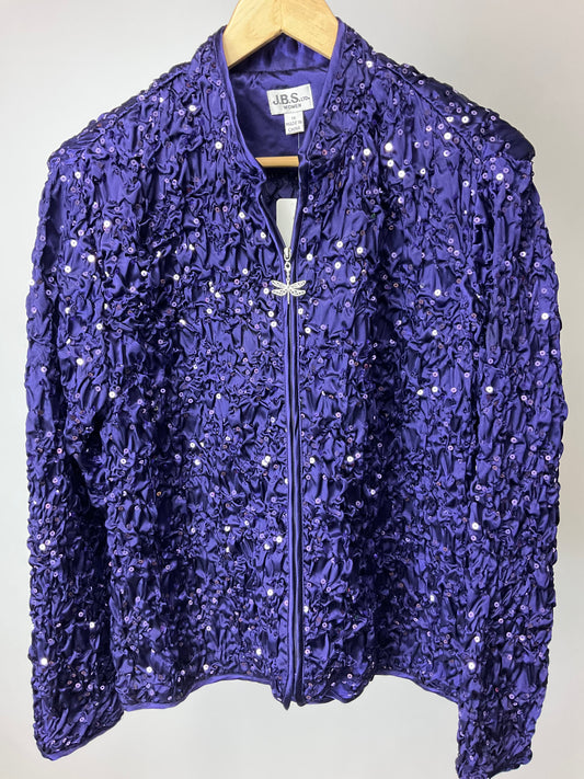 J.B.S. Ltd PURPLE JACKET SZ 1X