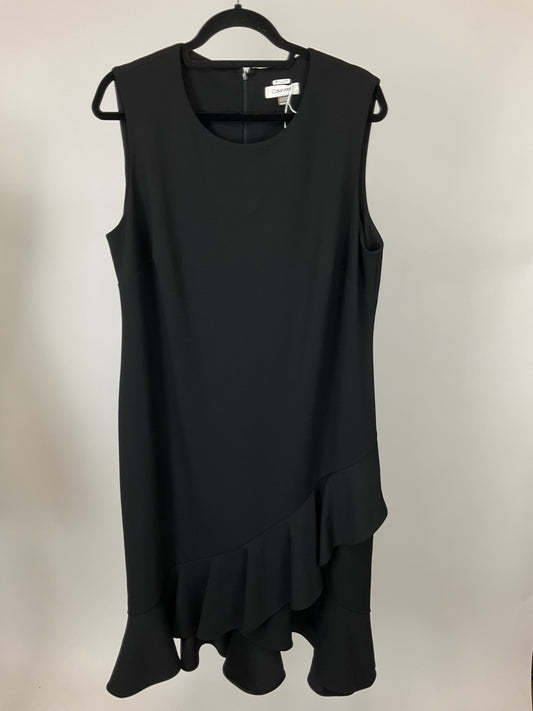 CALVIN KLEIN BLACK DRESS SZ 18