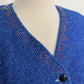 ST JOHN  COLLECTION BLUE BLAZER SZ 12