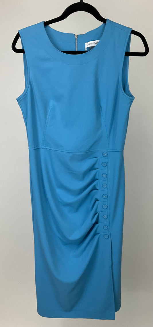 CALVIN KLEIN BLUE DRESS SZ 10