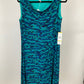 EVAN-PICONE GREEN/BLUE DRESS SZ 14