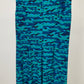 EVAN-PICONE GREEN/BLUE DRESS SZ 14