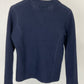 HERMIT GEIST BLUE KNIT BLAZER SZ S