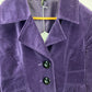 AMBITION PURPLE BLAZER SZ M