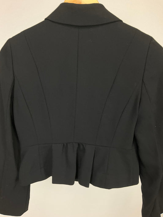 ANN TAYLOR LOFT BLACK BLAZER SZ 4P