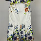 DB BLUE FLORAL DRESS SZ 12