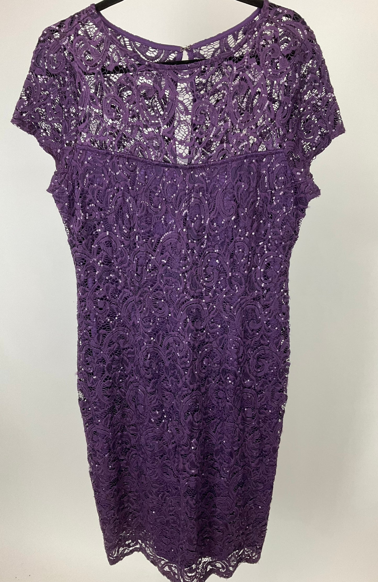 MARINA PURPLE DRESS SZ XL