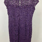 MARINA PURPLE DRESS SZ XL