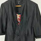 LE BOS BLACK/ORANGE DRESS SUIT SZ 18W