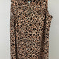 ANNE KLEIN BROWN SPOTTED DRESS SZ 20W