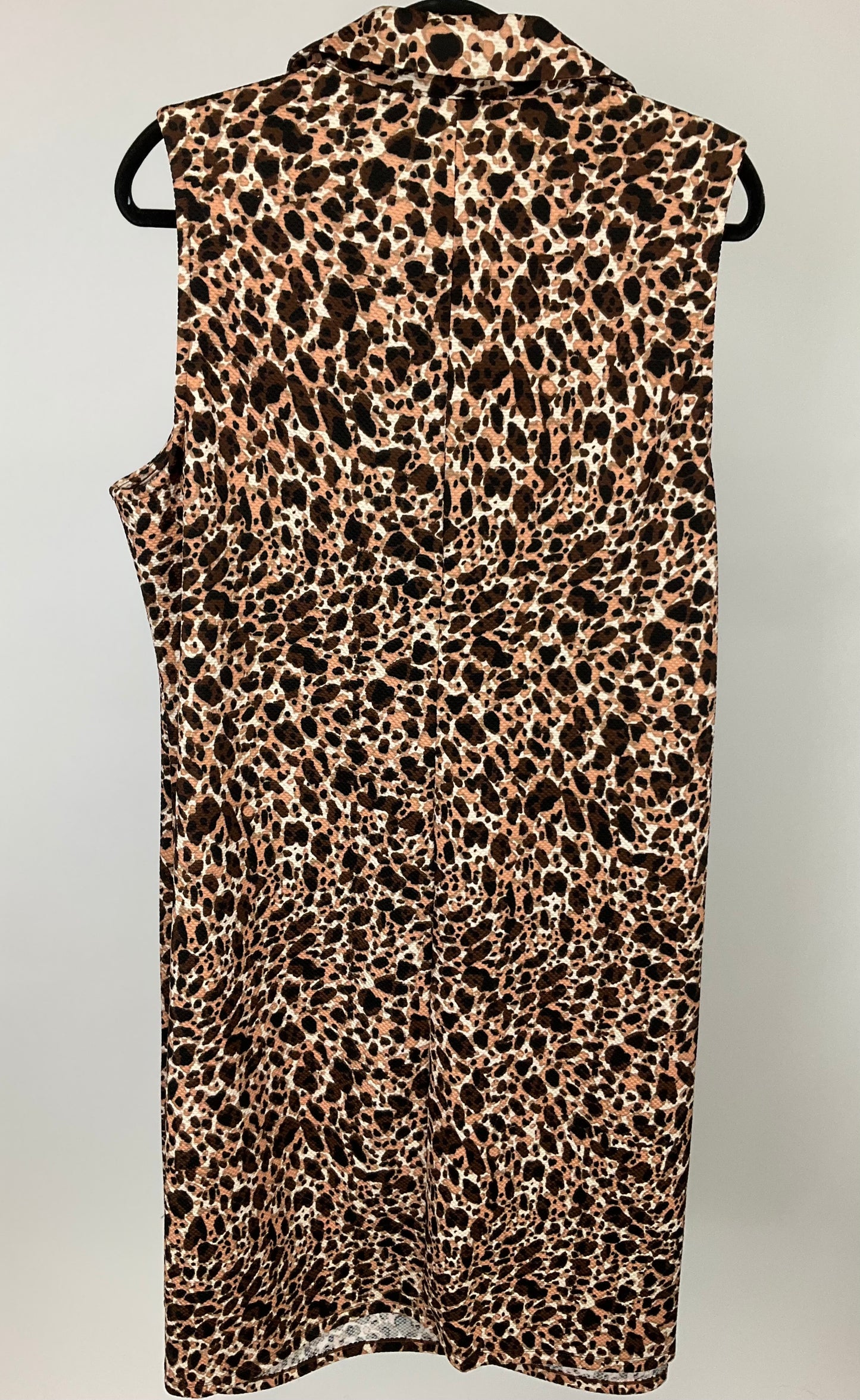 ANNE KLEIN BROWN SPOTTED DRESS SZ 20W