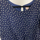 MOSSIMO BLUE/WHITE POLKA DOT DRESS SZ XXL