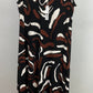 CHICO'S BLACK/BROWN DRESS SZ 16/18