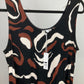 CHICO'S BLACK/BROWN DRESS SZ 16/18