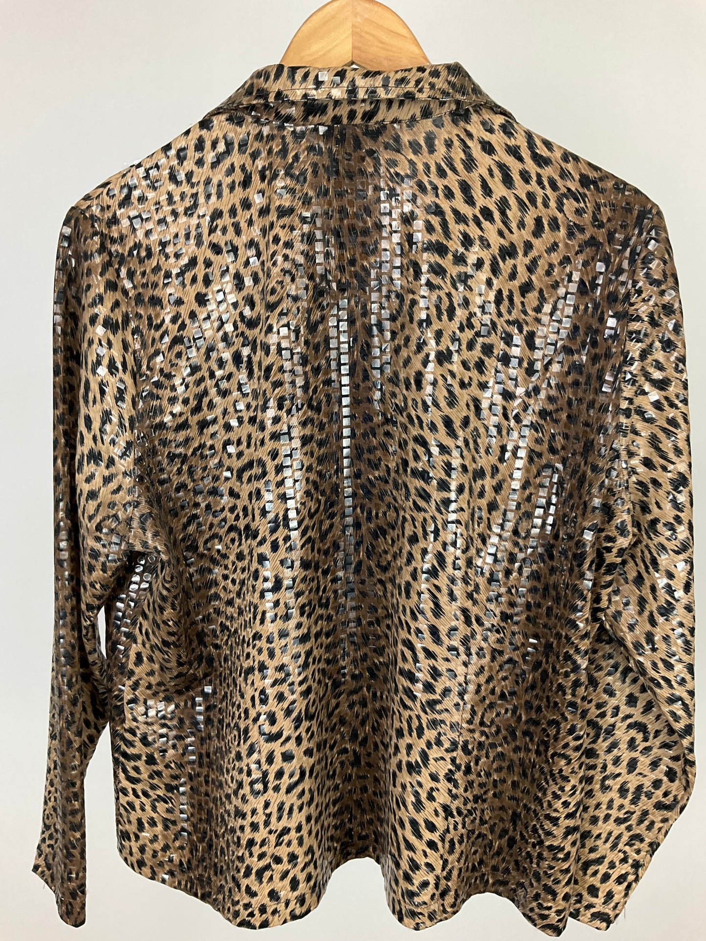 MISOOK TAN BLACK JACKET SZ XL