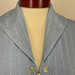 ST JOHN COLLECTION BLUE SKIRT SUIT SZ 4/6