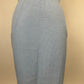 ST JOHN COLLECTION BLUE SKIRT SUIT SZ 4/6