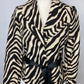 CALVIN KLEIN BLACK/TAN SKIRT SUIT SZ 4