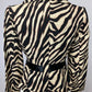 CALVIN KLEIN BLACK/TAN SKIRT SUIT SZ 4