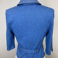 ST JOHN COLLECTION BLUE BLAZER SZ 2