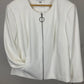 CALVIN KLEIN WHITE BLAZER SZ 22W