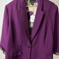 T. MILANO PURPLE SKIRT SUIT SZ 22W