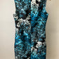 JONES STUDIO BLUE/BLACK DRESS SZ 8