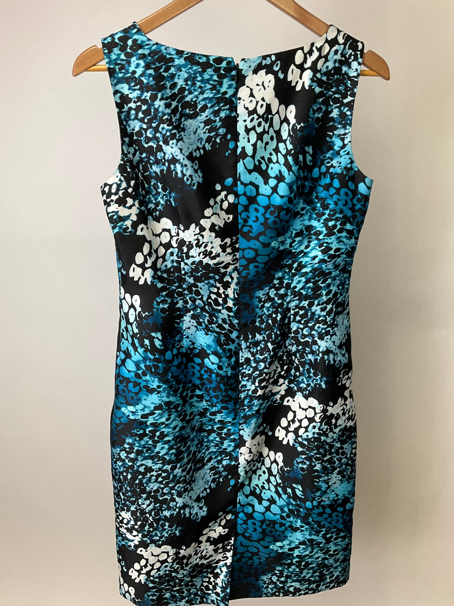 JONES STUDIO BLUE/BLACK DRESS SZ 8