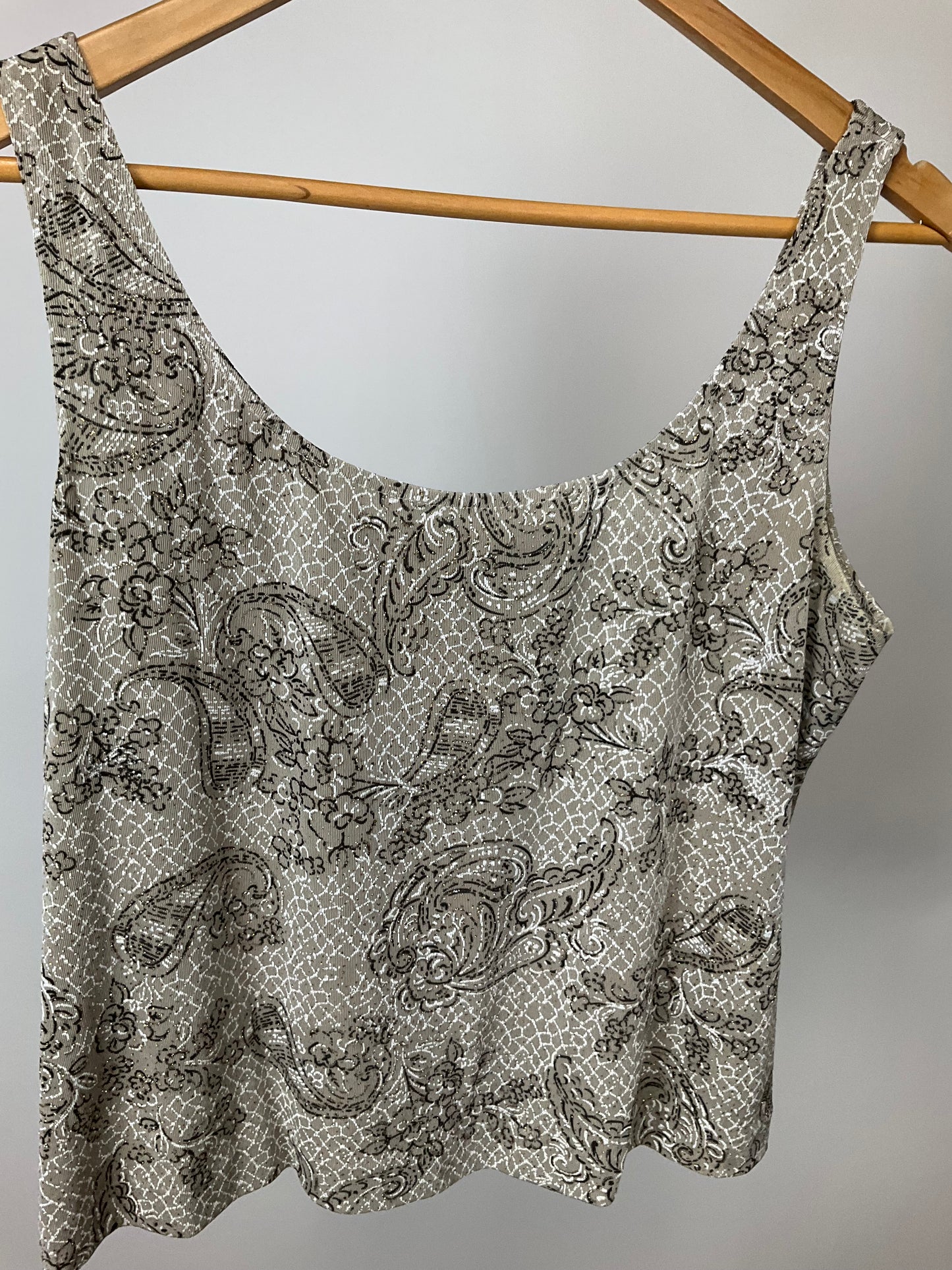 ALEX EVENING TAN/BROWN JACKET SET SZ XLP