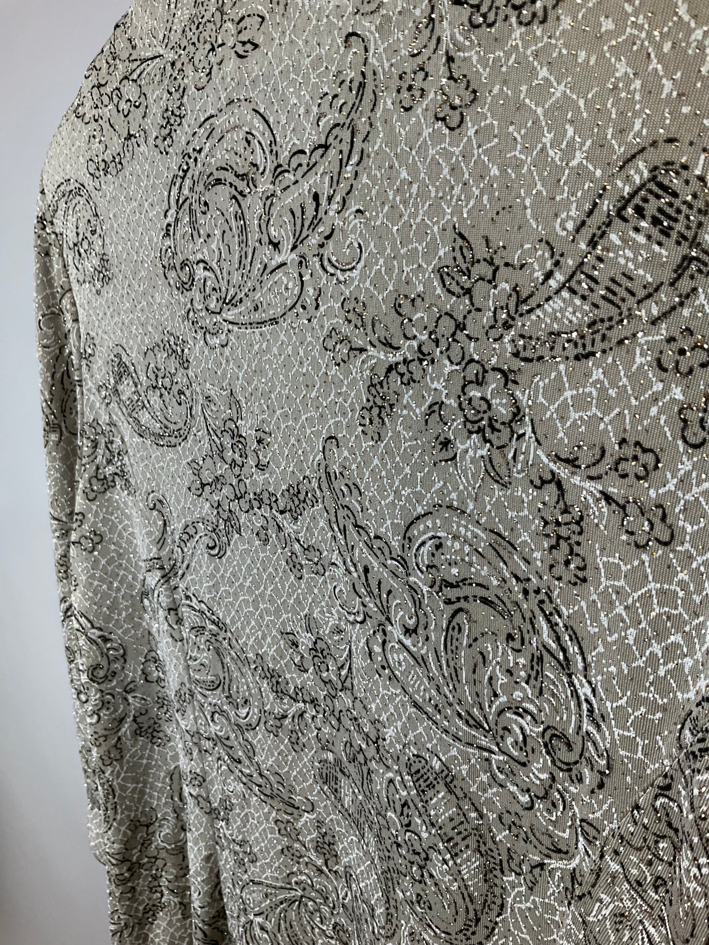 ALEX EVENING TAN/BROWN JACKET SET SZ XLP