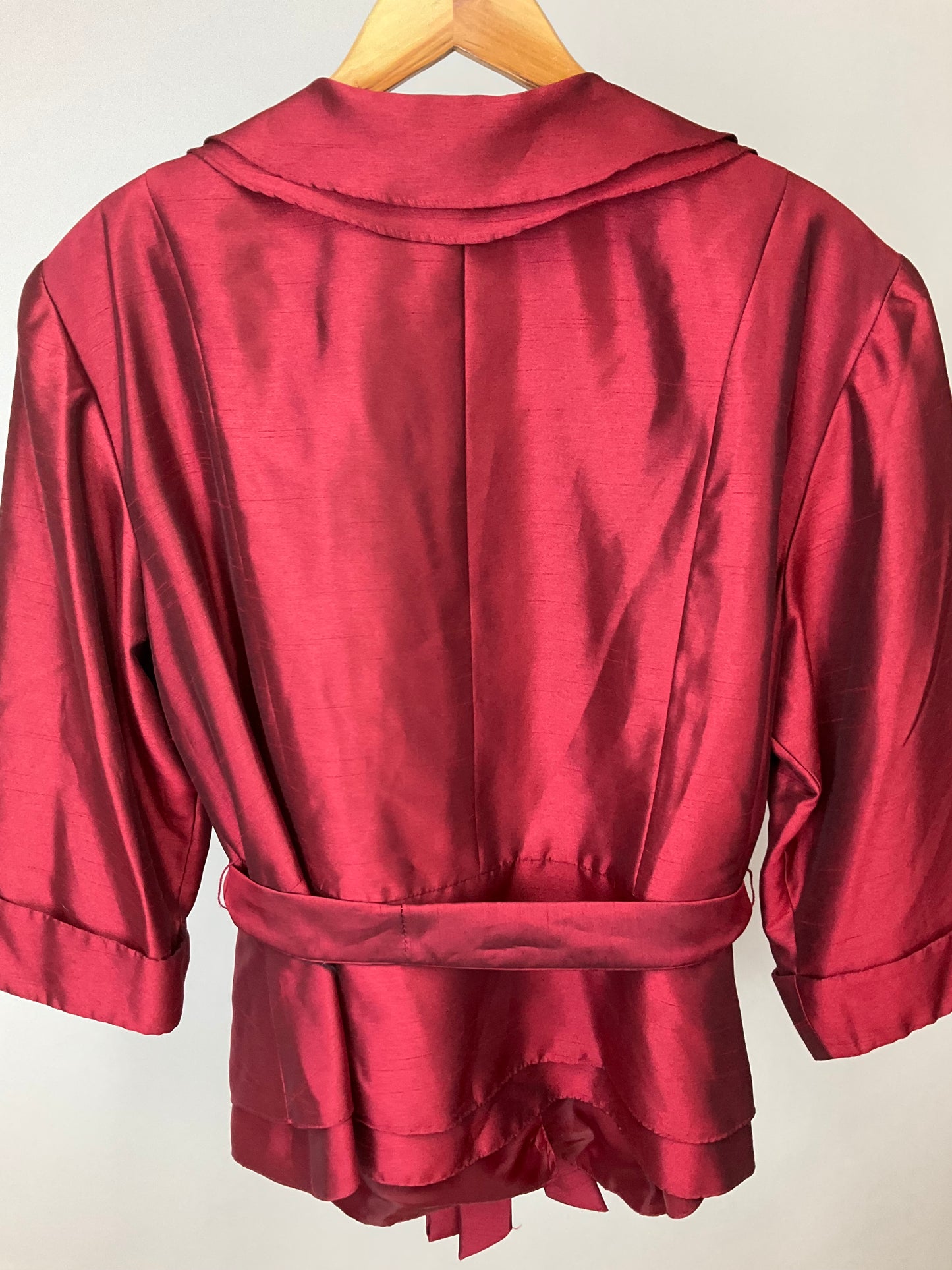 DANA KAY BURGUNDY SKIRT SUIT SZ 22W