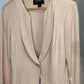 ST JOHN COUTURE PEACH SKIRT SUIT SZ 14