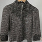 ST JOHN COUTURE SILVER BLAZER SZ 2