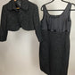 TAHARI BLACK DRESS SUIT SZ 8