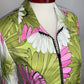 JOSEPH RIBKOFF PINK/GREEN JACKET SZ 10