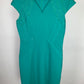 ANTONIO MELANI TEAL DRESS SZ 6