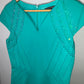 ANTONIO MELANI TEAL DRESS SZ 6