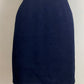 ST JOHN COLLECTION NAVY BLUE SKIRT SUIT SZ 4