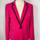 ANNE KLEIN PINK/BLACK BLAZER SZ 6
