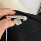 ST JOHN BY MARIE GRAY BLACK CARDIGAN SZ 14