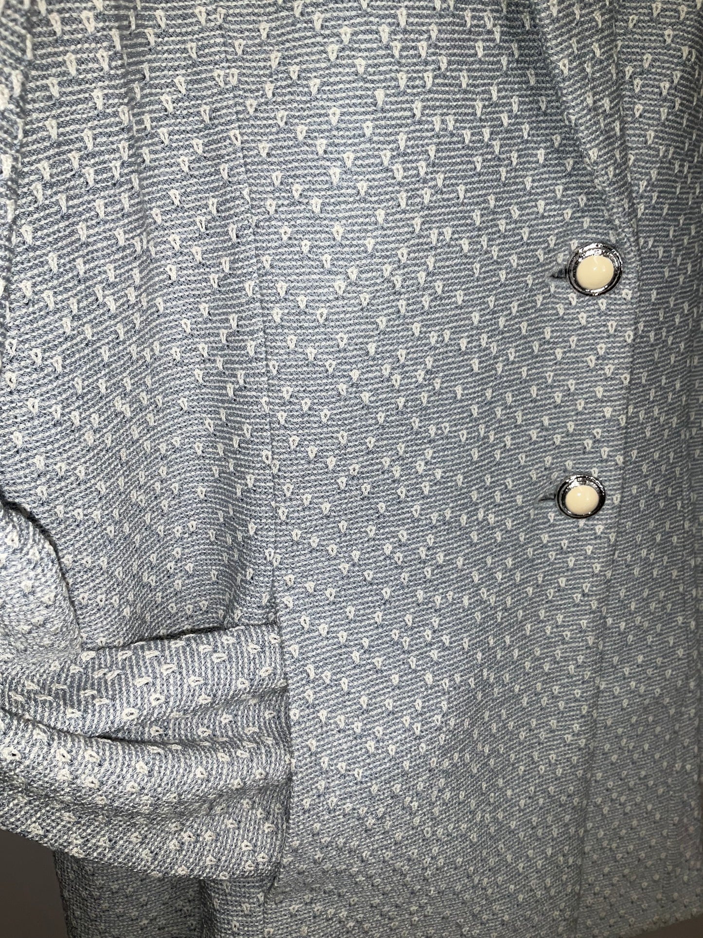 ST JOHN COLLECTION BLUE/CREAM