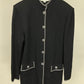 ST JOHN COLLECTION BLACK BLAZER SZ 12